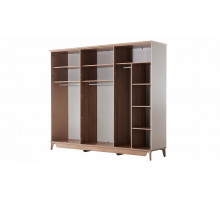 Шкаф платяной 6-и дверный Алвис (ALVIS) ALVIS-34 Шкаф платяной 6-и дверный Алвис (ALVIS) ALVIS-34