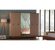 Шкаф платяной 6-и дверный Алвис (ALVIS) ALVIS-34 Шкаф платяной 6-и дверный Алвис (ALVIS) ALVIS-34