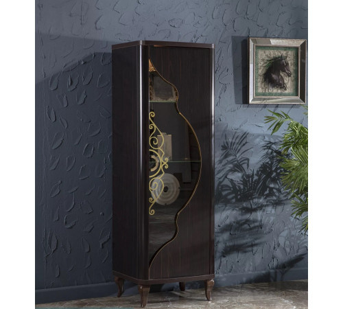 Шкаф витрина Легенда венге LEGN-12 венге Шкаф витрина Легенда венге LEGN-12 венге