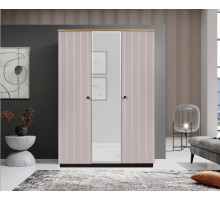 Трехстворчатый шкаф для одежды Мадрид (Кашемир эмаль)