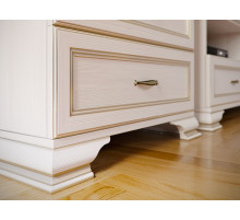 Комод высокий в спальню Сиена (Бодега Белый) Комод высокий в спальню Сиена (Бодега Белый)