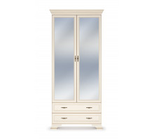 Шкаф Сиена 2-х дверных (Бодега Белый)