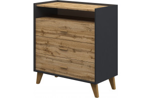 Комод Сканди МН-036-17(графит)