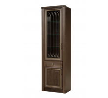 Витрина в гостиную Орлеан 839 ясень темный Витрина в гостиную Орлеан 839 ясень темный